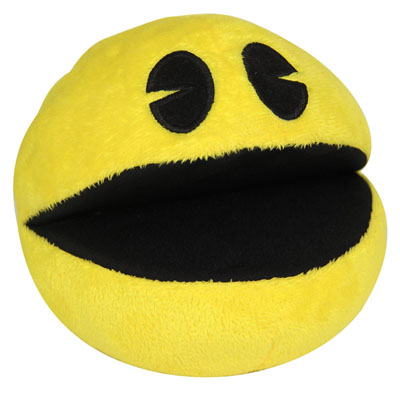 Peluche sonore  20 cm Pac-Man  19,95 € - Stickboutik.com