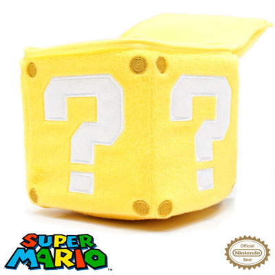 Peluche Cube Mystre Nintendo -  Mario Bros   10,95 € - Stickboutik.com