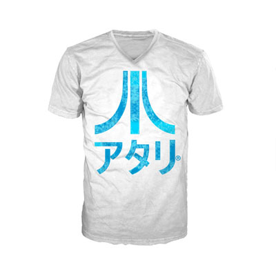 T-Shirt Atari Japanese Logo Blanc Atari  16,95 € - Stickboutik.com