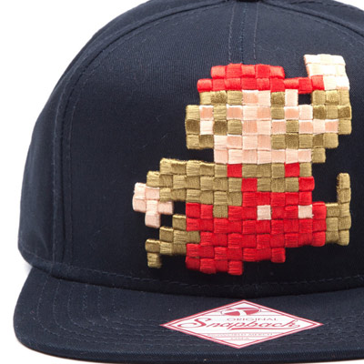 Casquette Super Mario Bros Pixels Brods Nintendo  17,90 € - Stickboutik.com