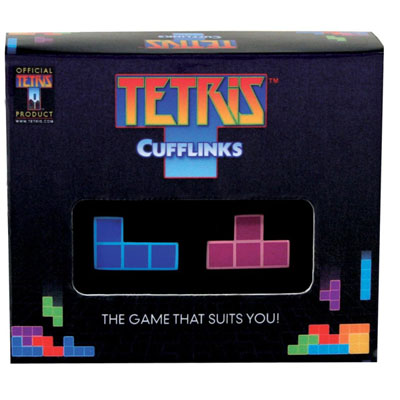 Boutons de manchette Tetris  9,90 € - Stickboutik.com