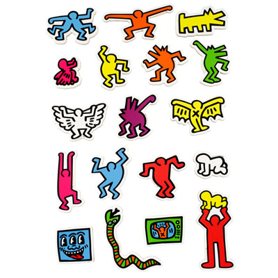 Magnets Keith Haring:  personnages Vilac  14,99 € - Stickboutik.com