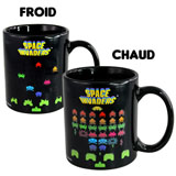Mug Chaud Froid - Space Invaders - Gadgets Geek sur Stickboutik.com
