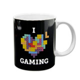 Gadgets-Geek: Mug Tetris Coeur - I Love Gaming - Tetris