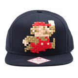 Casquette Super Mario Bros Pixels Brods - Nintendo - Gadgets Geek sur Stickboutik.com