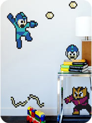 Stickers muraux MegaMan  CapCom - stickboutik.com