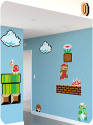 Stickers muraux Nintendo  Super Mario Bros. - stickboutik.com