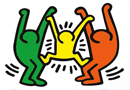 Stickers Gants: Sticker Family  Keith Haring - 59.00 €