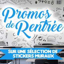 Promos de Rentre et Bons Plans Stickers Muraux
